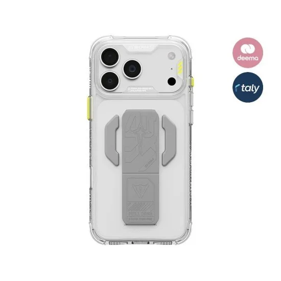 SKINARMA HELIO CE MagSafe iPhone 18 Pro Case with Stand – Clear